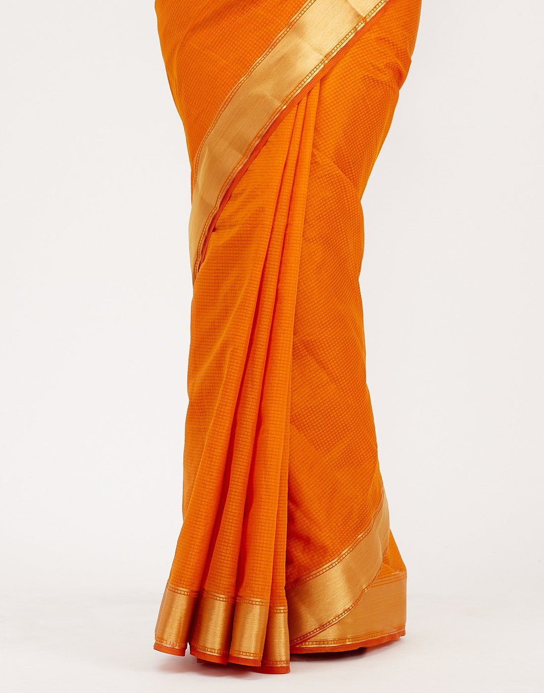 Mustard Art Handloom Woven Saree