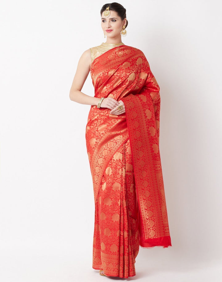 Sea Green Art Handloom Saree