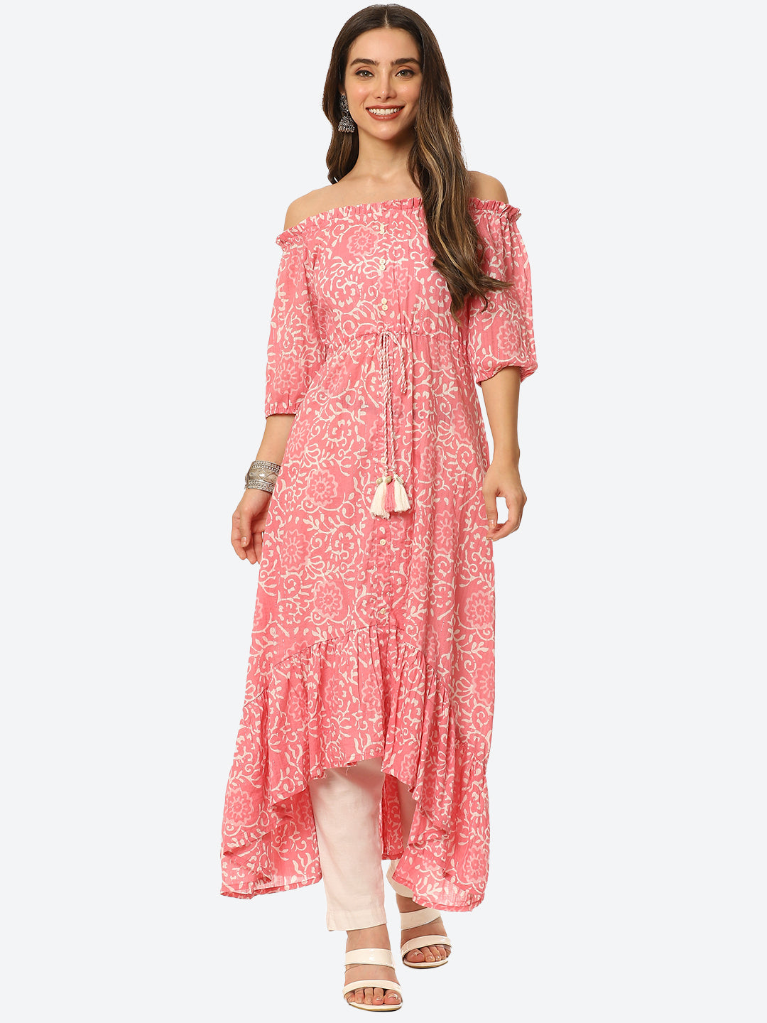 Printed Cotton Kurta