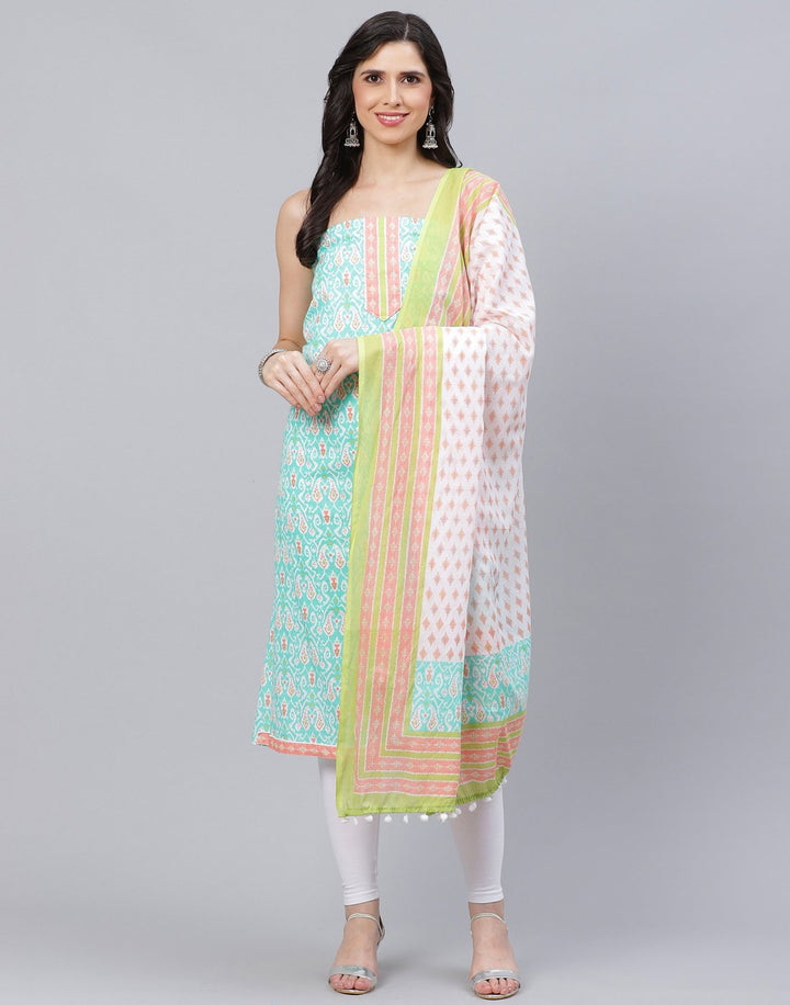 Cotton Printed Suit Piece