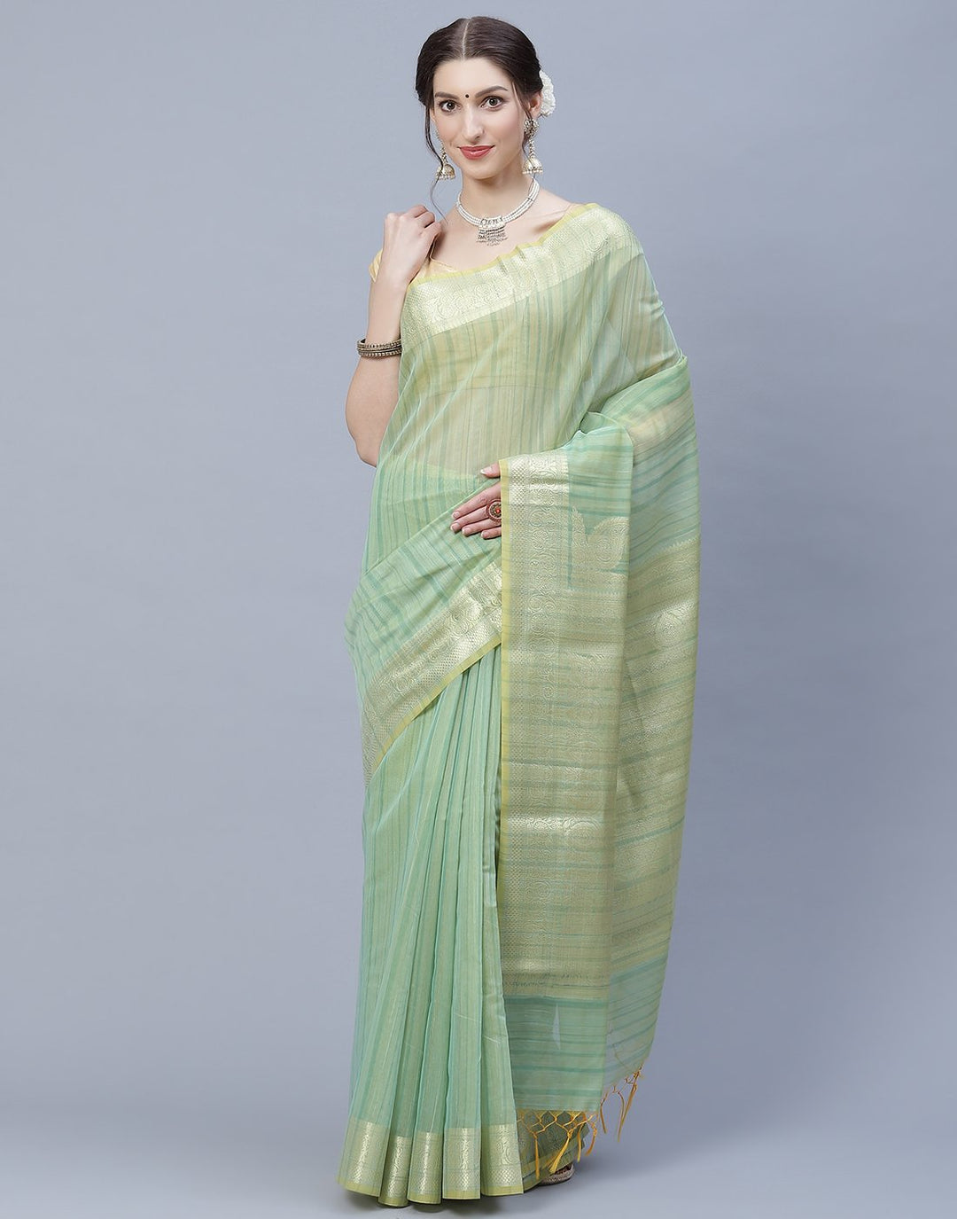 Cotton Woven Saree