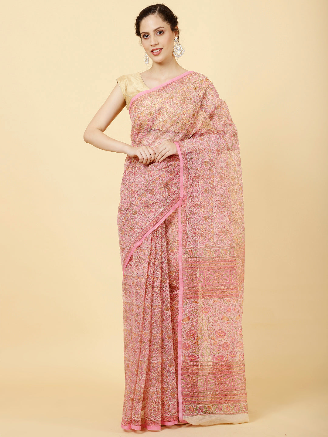 Printed Cotton Saree