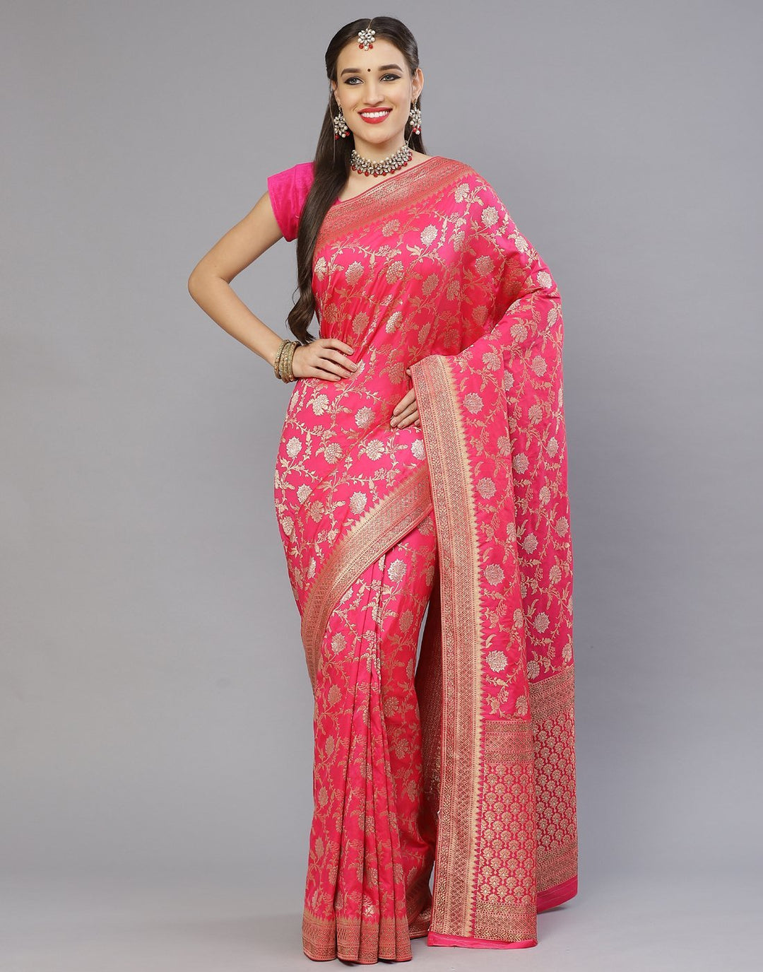Banarasi Woven Embroider Saree