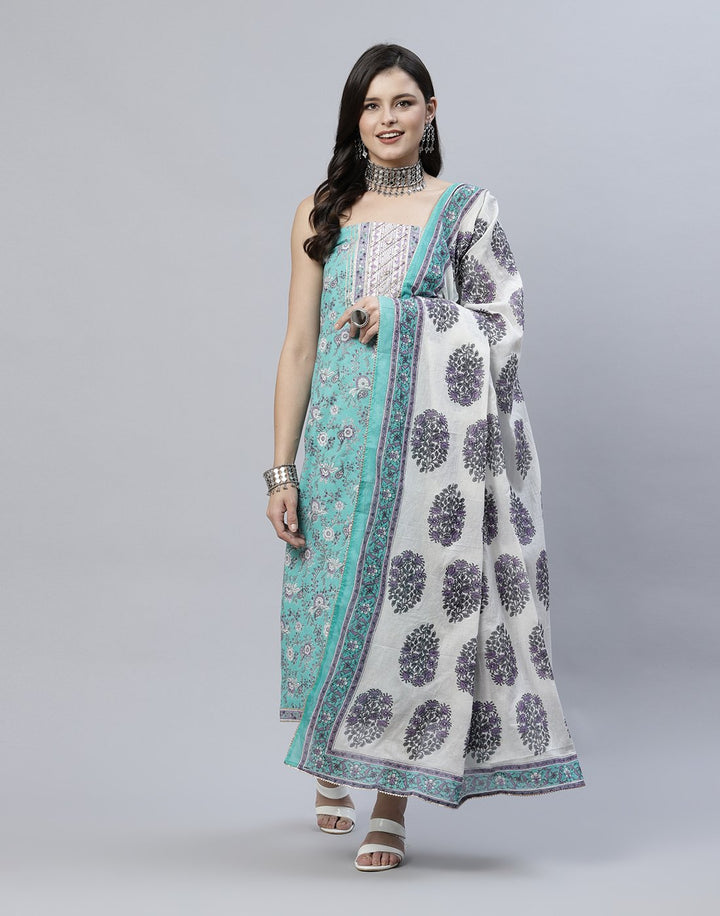 Printed Cotton Suit Piece
