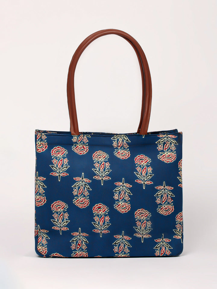 Cotton Handbag And Purse Set