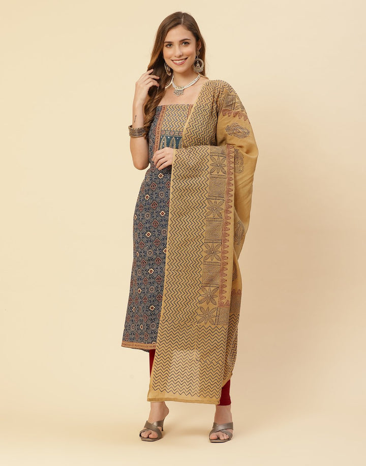 Printed Cotton Suit Piece