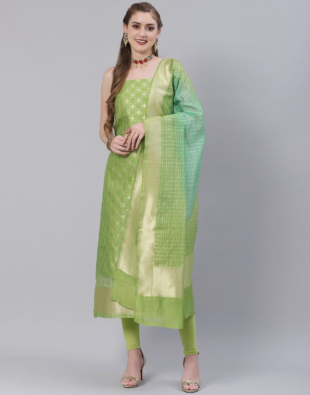 PURE BANARSI SUIT SET