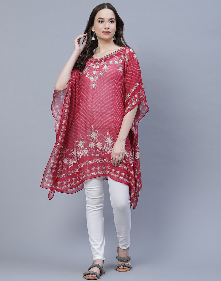 Digital Print Georgette Kaftan