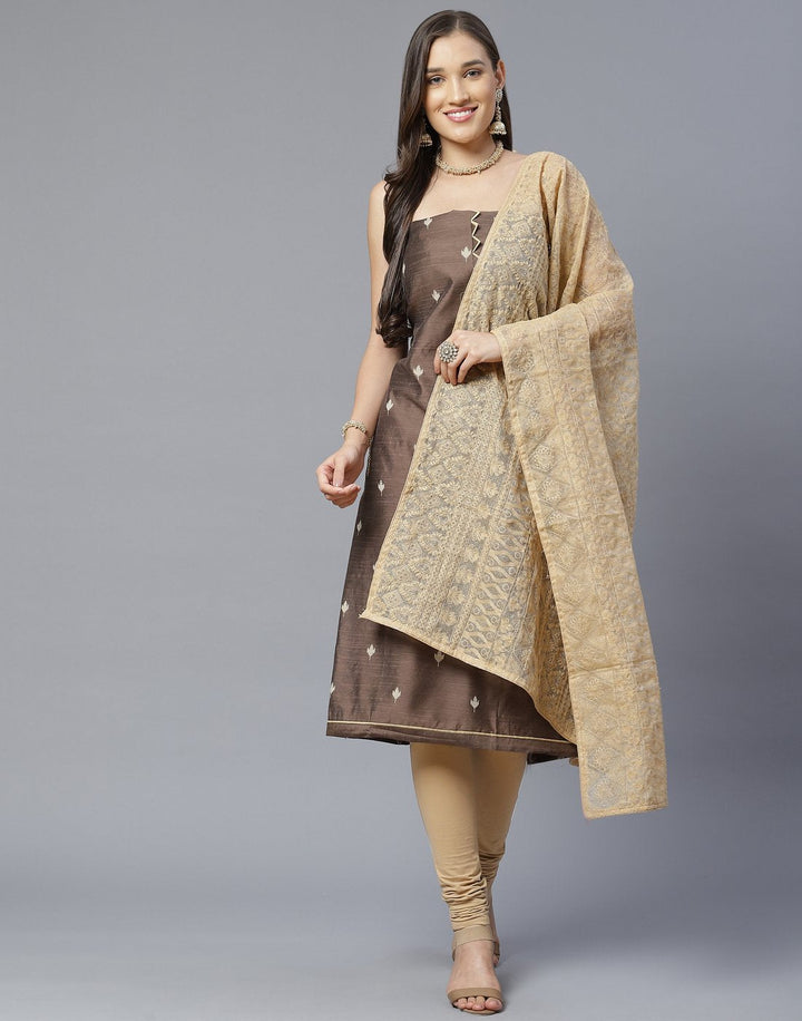 Chanderi Suit Set