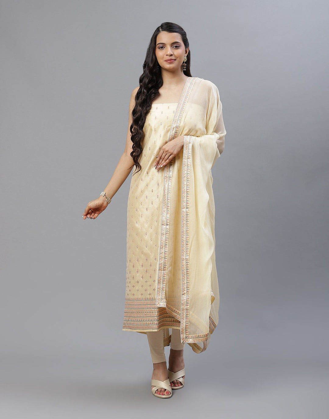 GEORGETTE EMBROIDERED SUIT SET