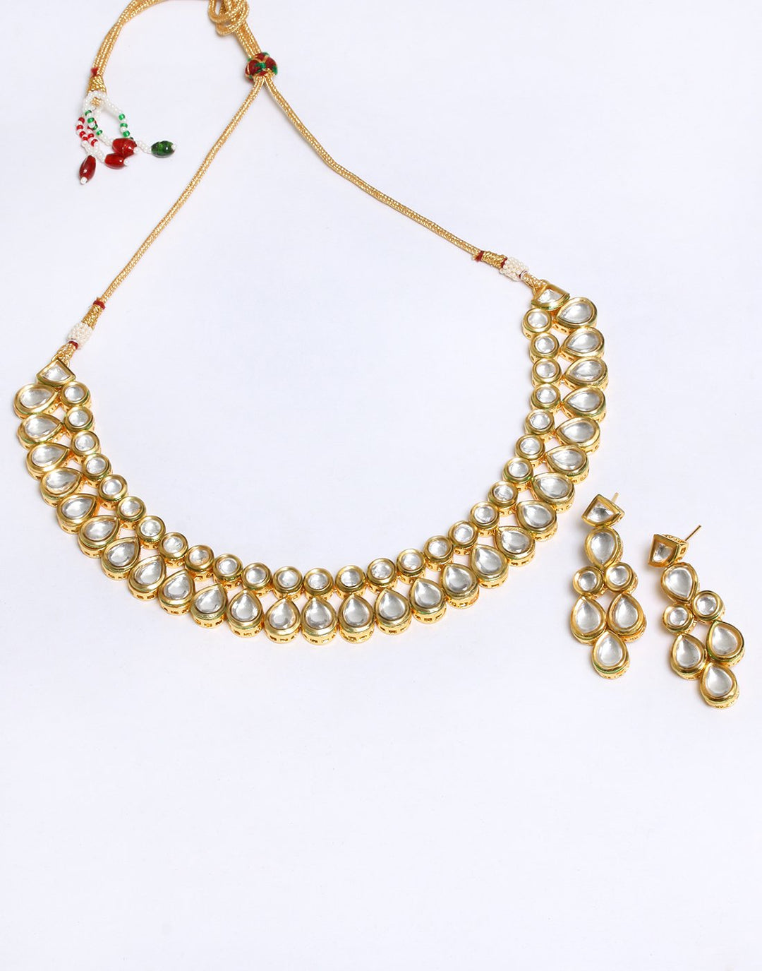 Beautiful Gold Plated Kundan Choker Set
