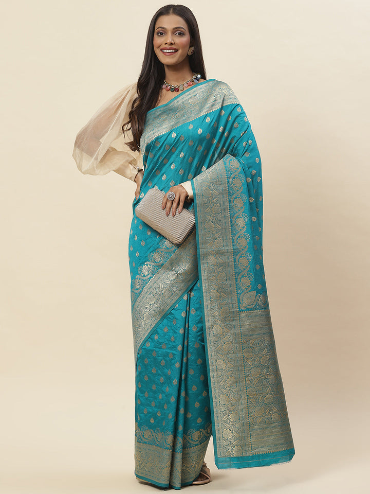 Zari Border Woven Handloom Saree