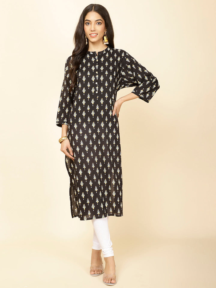 Printed Cotton Kurta