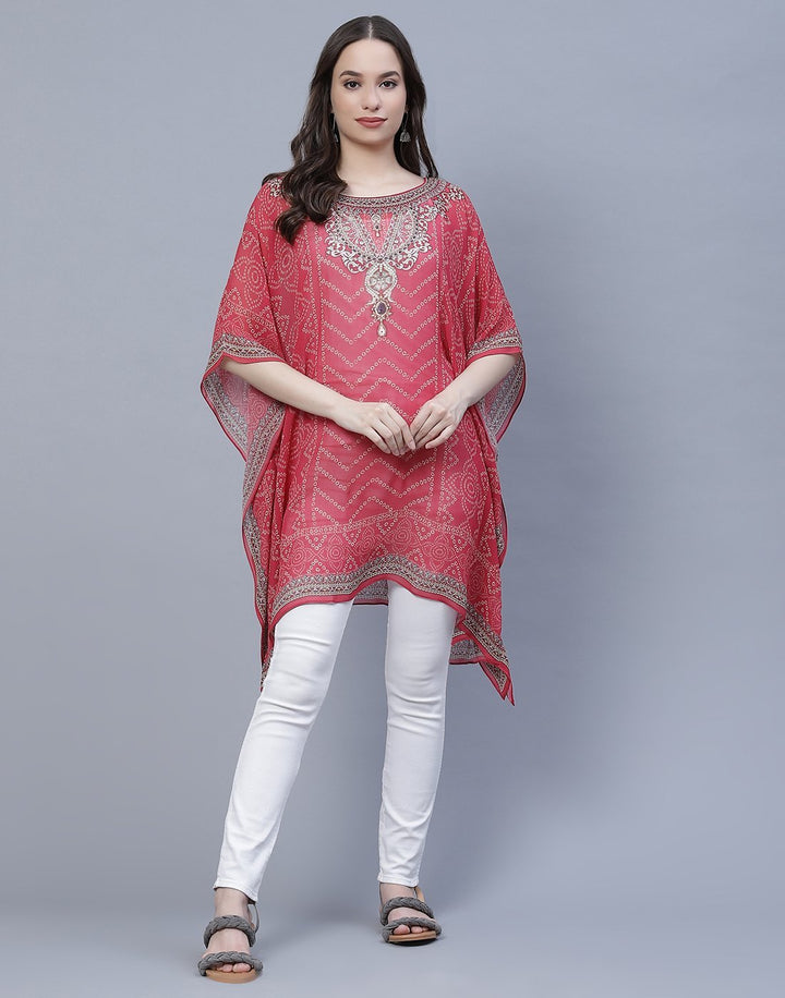 Digital Print Georgette Kaftan