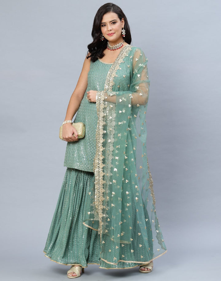 Georgette Salwar Kameez Stitched Suit