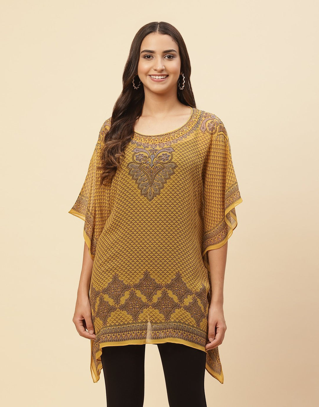 Digital Printed Georgette Kaftan