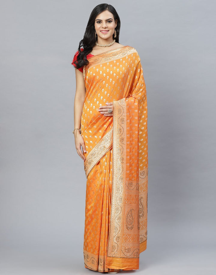 Banarasi Woven Embroidery Saree