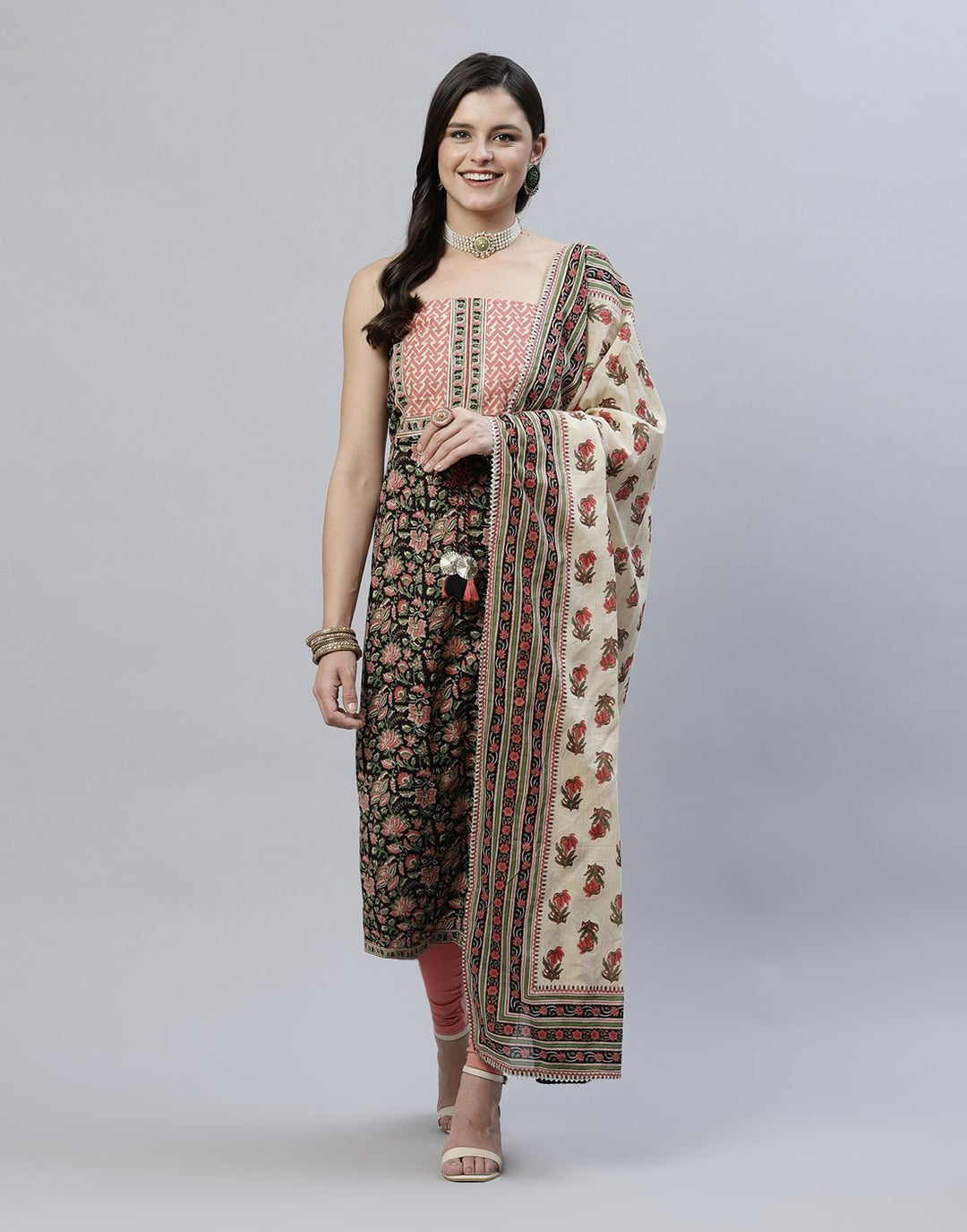 Printed Cotton Suit Piece