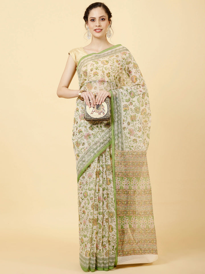 Printed Cotton Saree