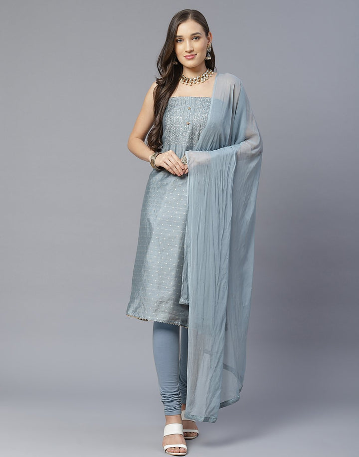 Chanderi Suit Set