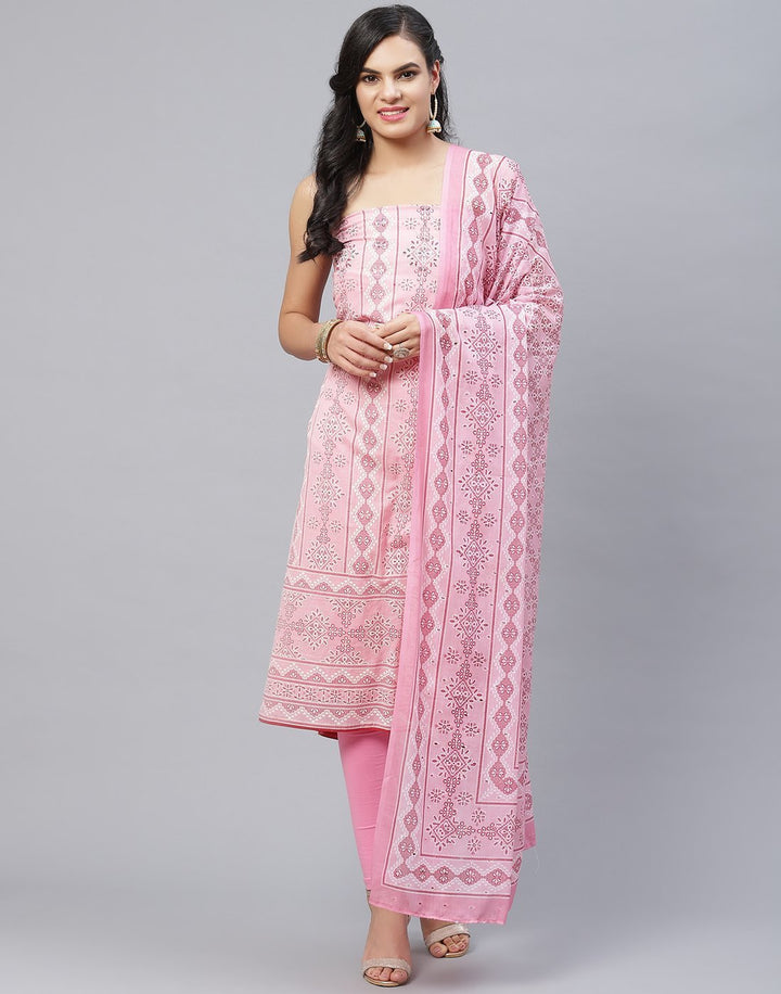 Cotton Printed Suit Piece