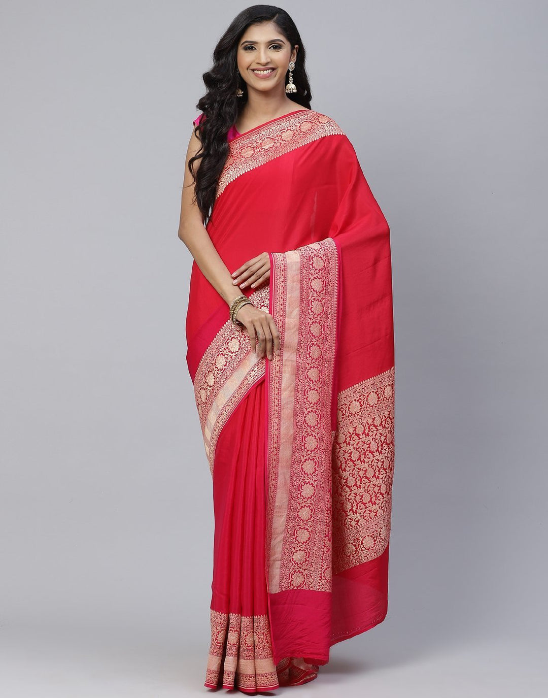 Banarasi Georgette Khaddi Saree