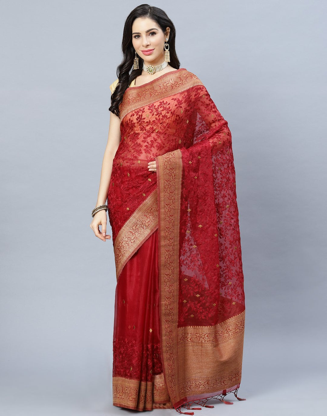 Art Handloom Woven Saree