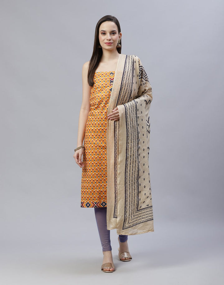 Printed Cotton Suit Piece