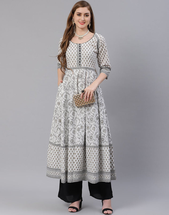 Anarkali Cotton Kurti