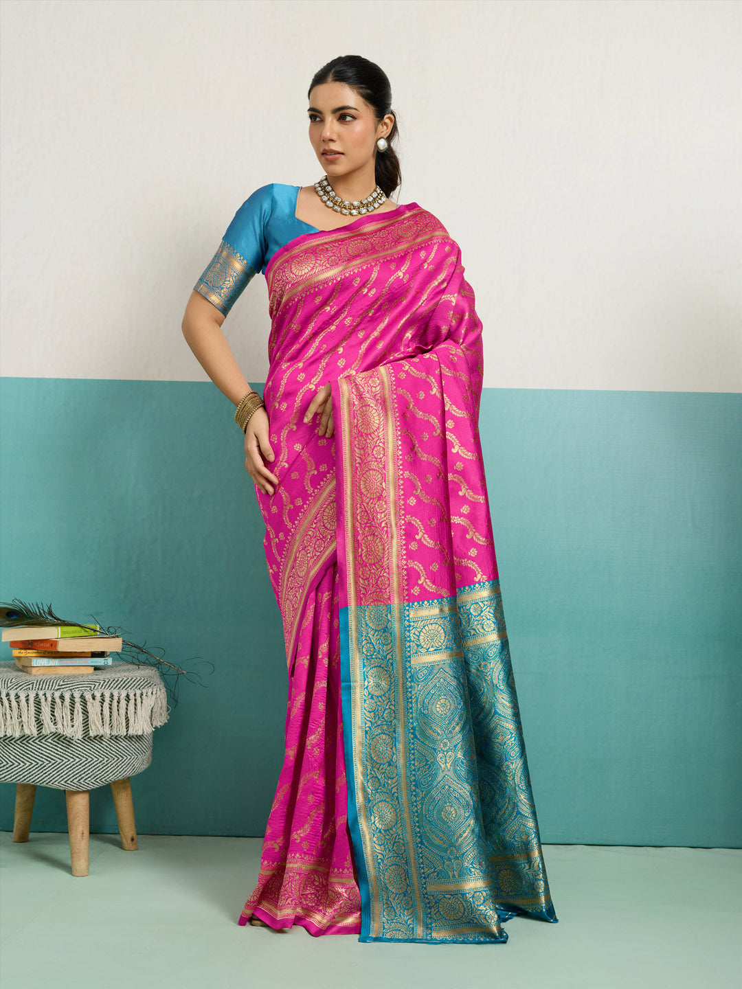 Woven Design Art Silk Saree