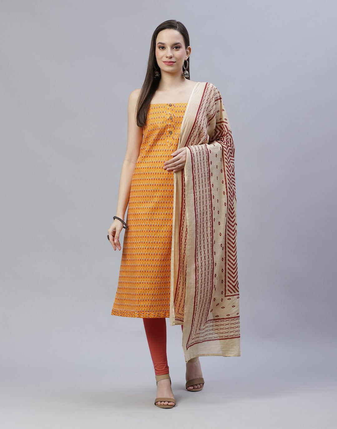 Printed Cotton Suit Piece