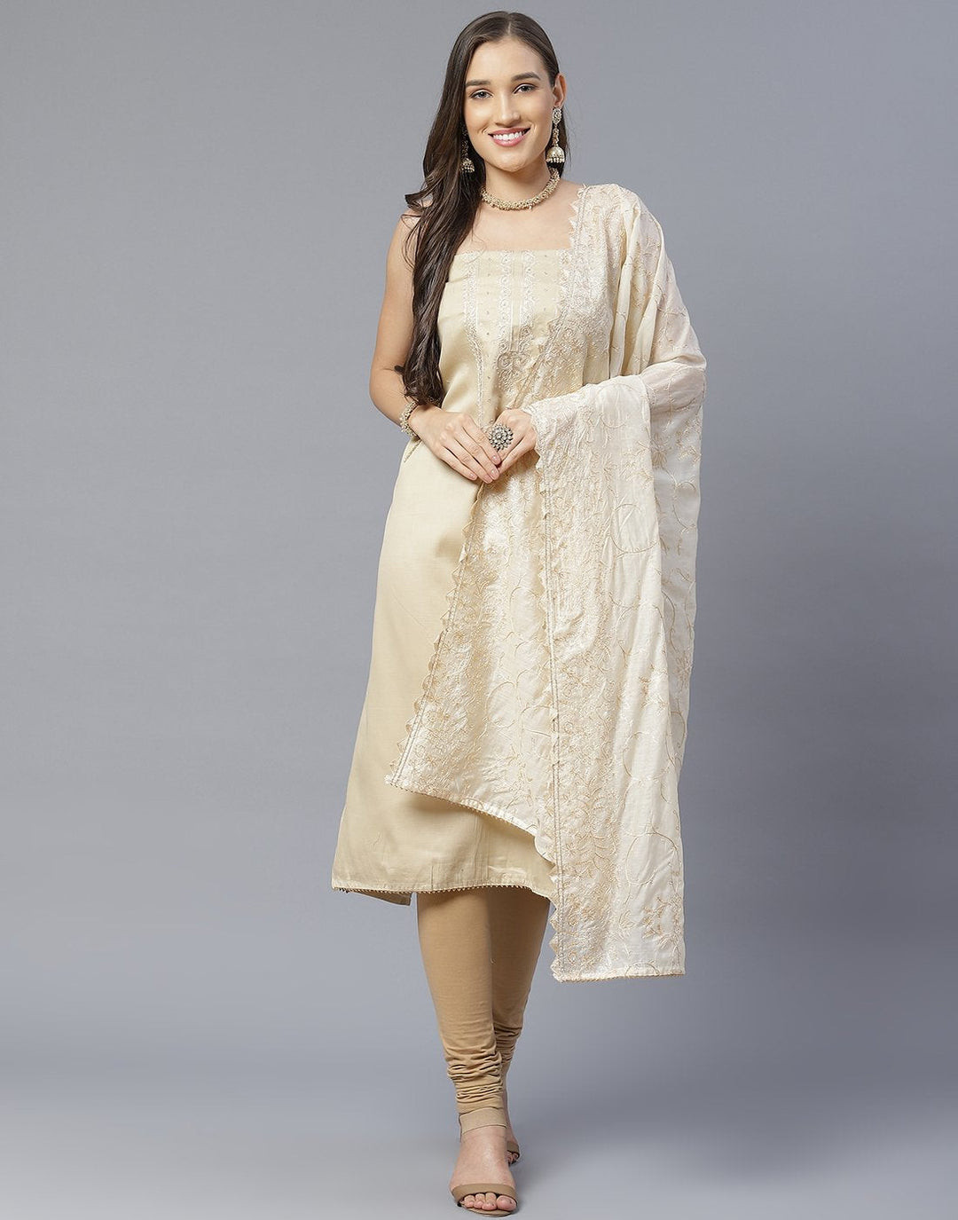 Chanderi Mannat Suit Set