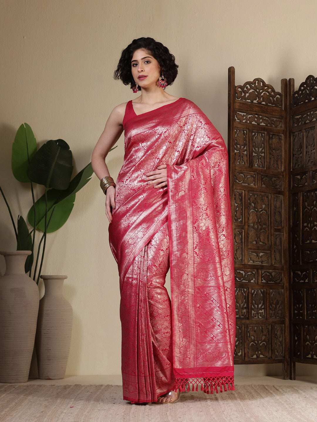 Woven Design Art Silk Saree