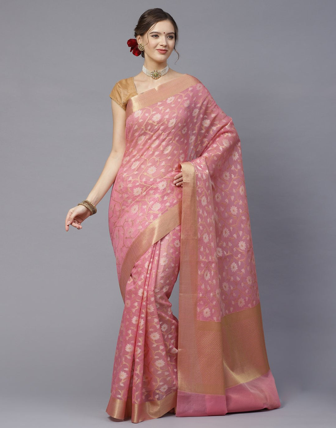 Cotton Woven Saree