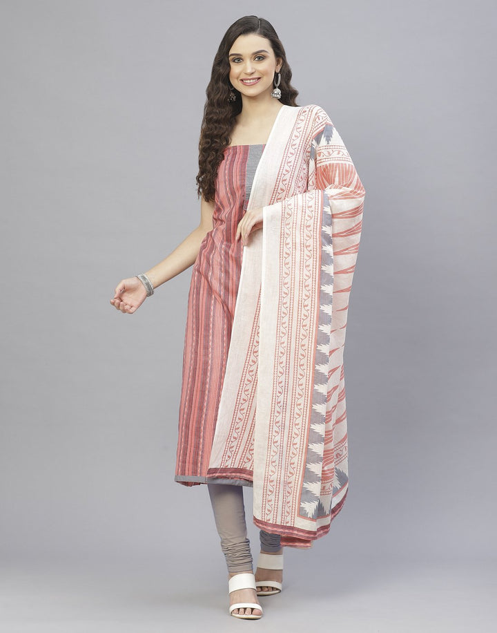 Cotton Embroidered Suit Set