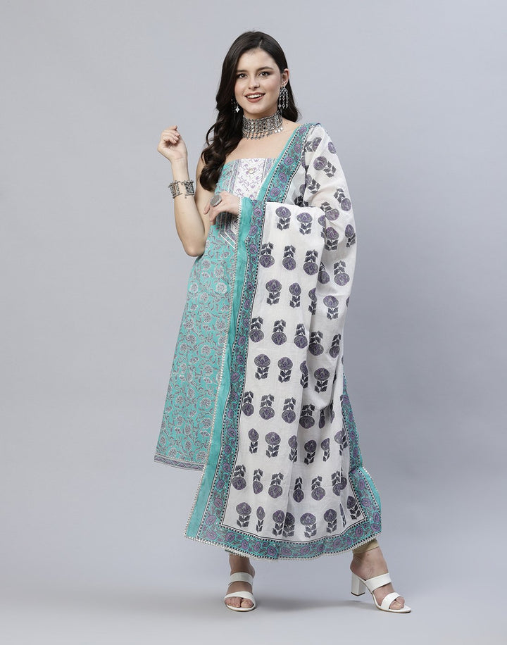 Printed Cotton Suit Piece