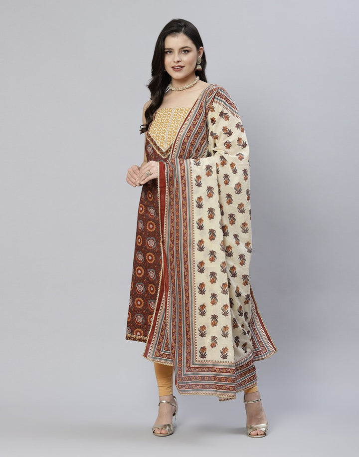 Printed Cotton Suit Piece