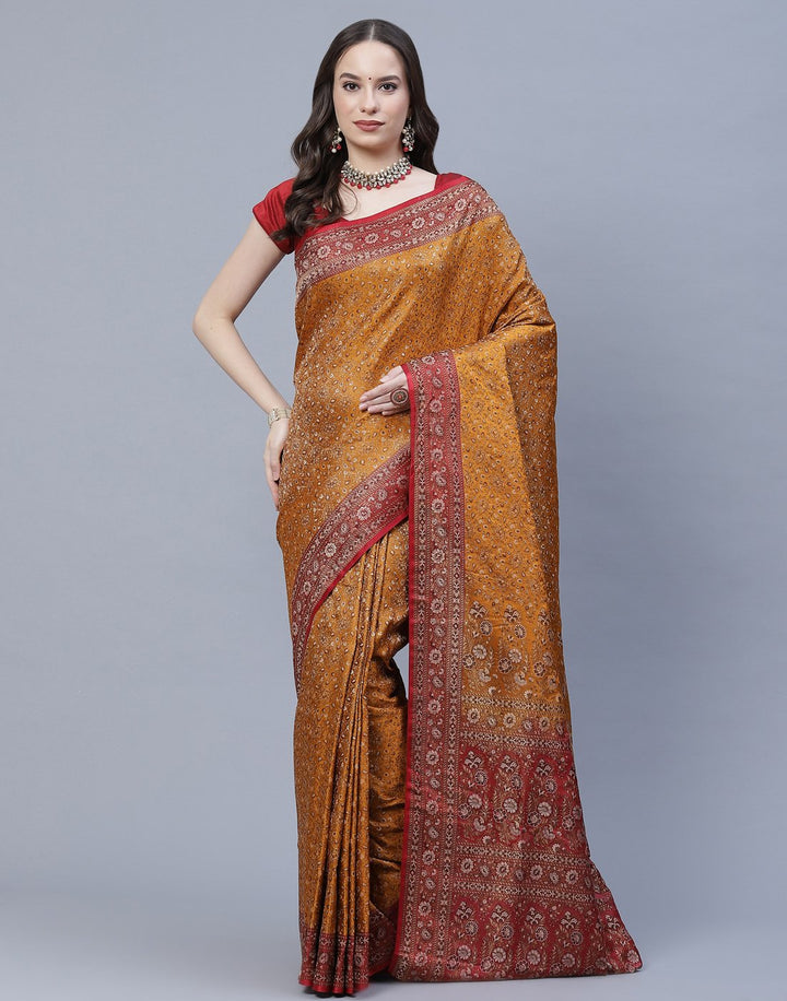 Woven Banarasi Tanchoi Saree