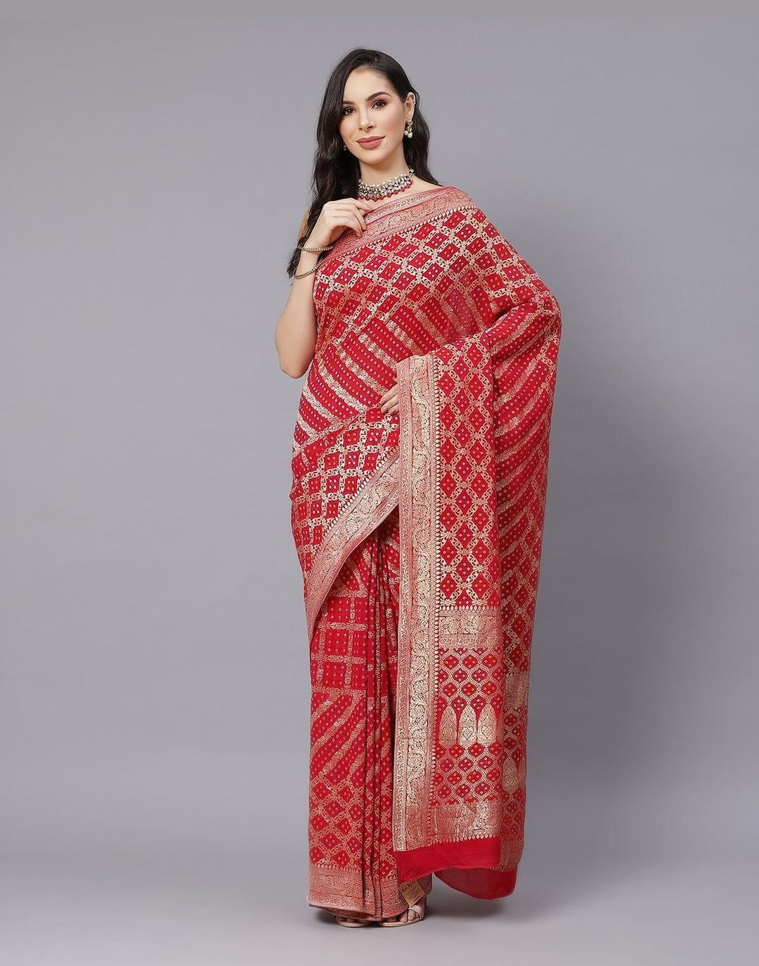 Banarasi Georgette Khaddi