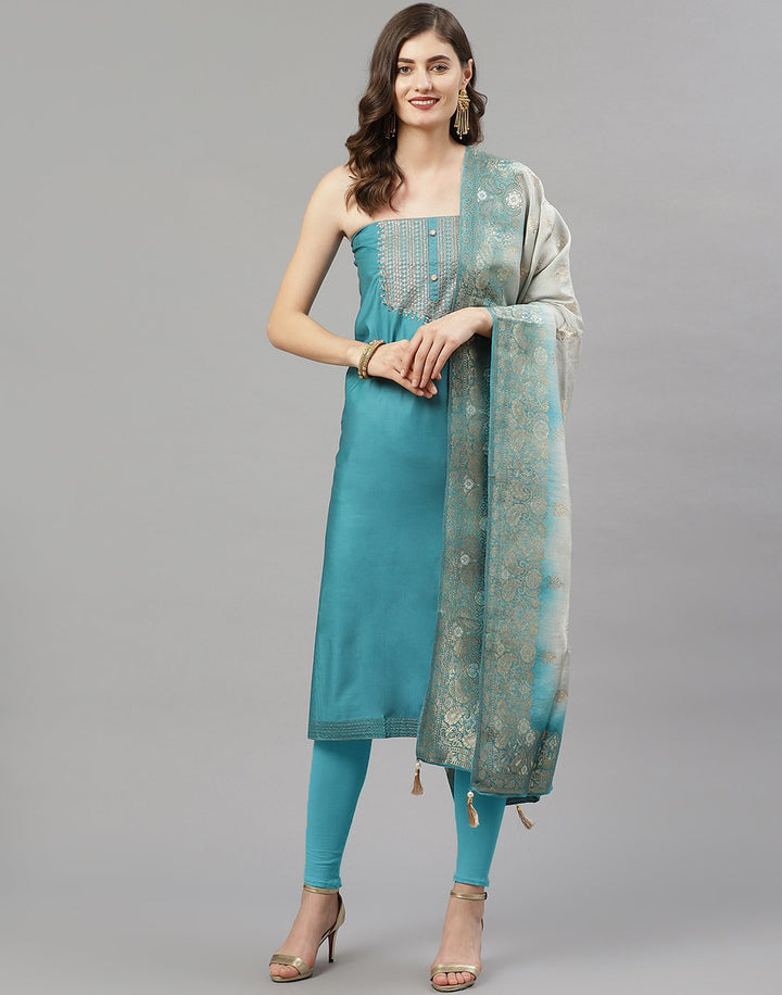 Chanderi Suit Set