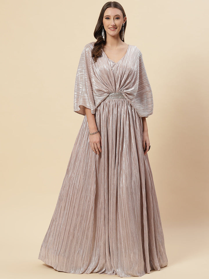 Plain Lycra Gown Dress