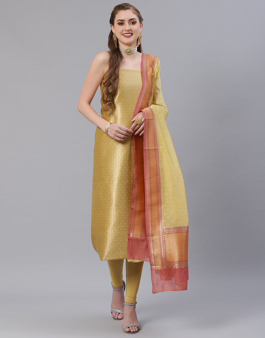 BANARSI BROCADE SUIT SET