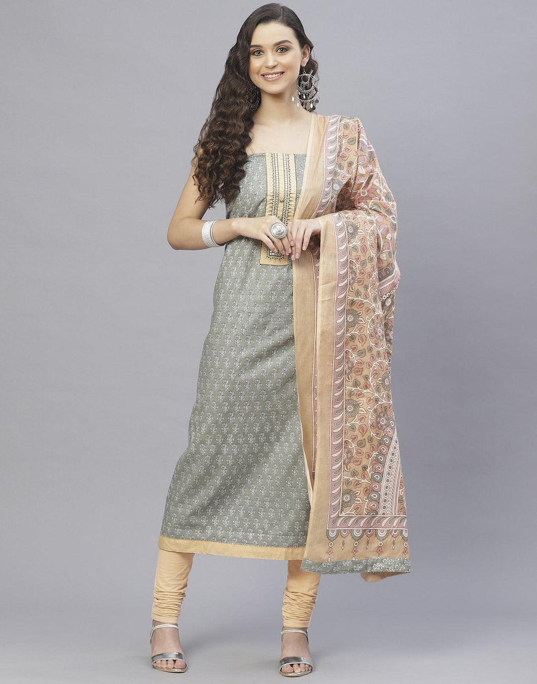 Cotton Printed Suit Piece