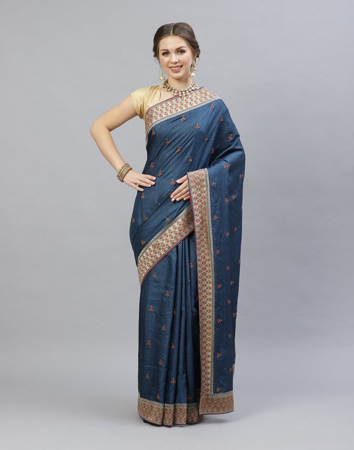 TSR Embroidery Saree
