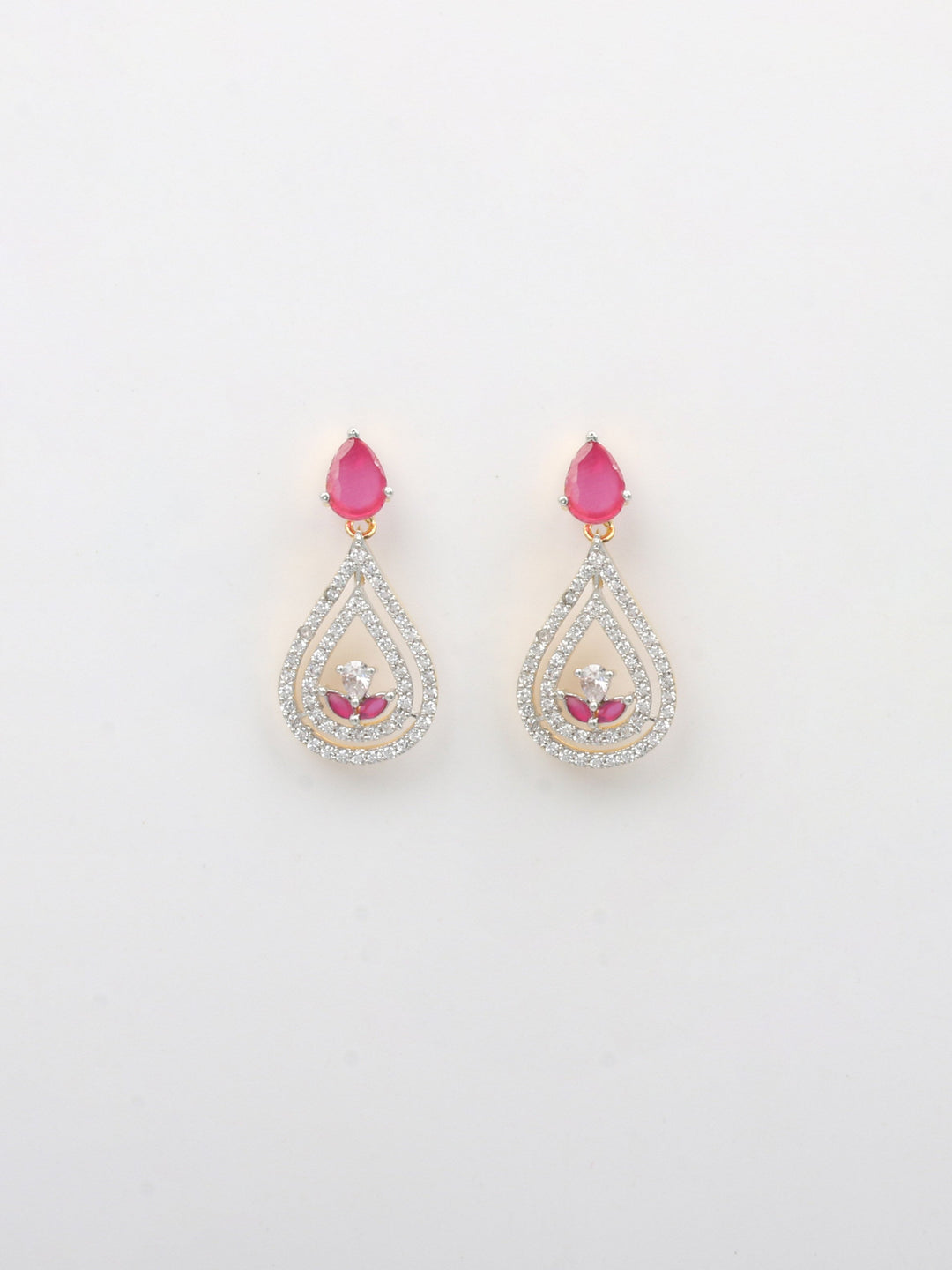 White Drop &amp; Danglers Earrings