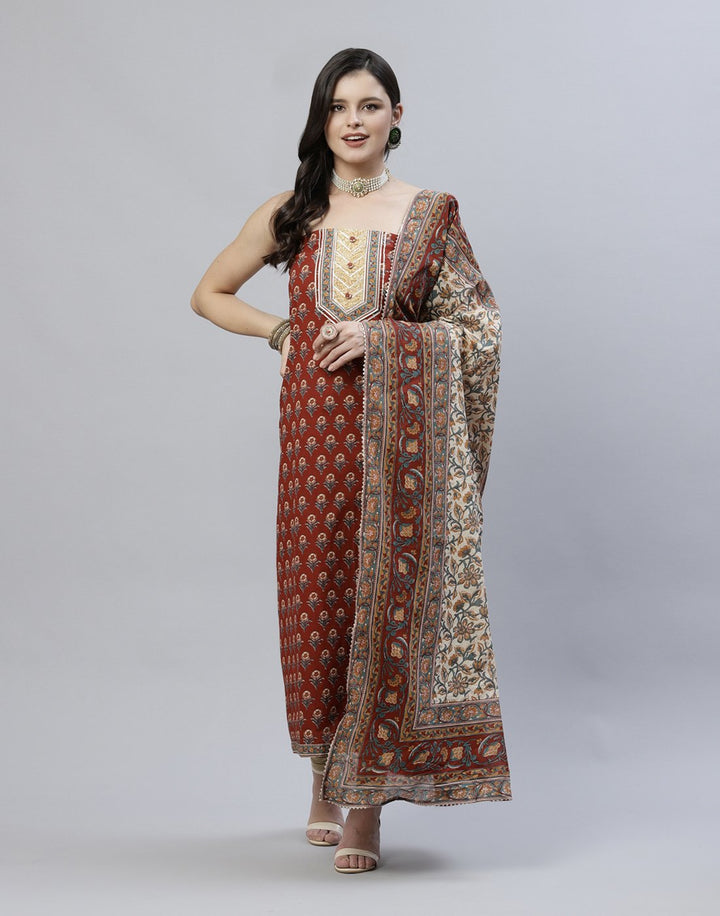 Printed Cotton Suit Piece