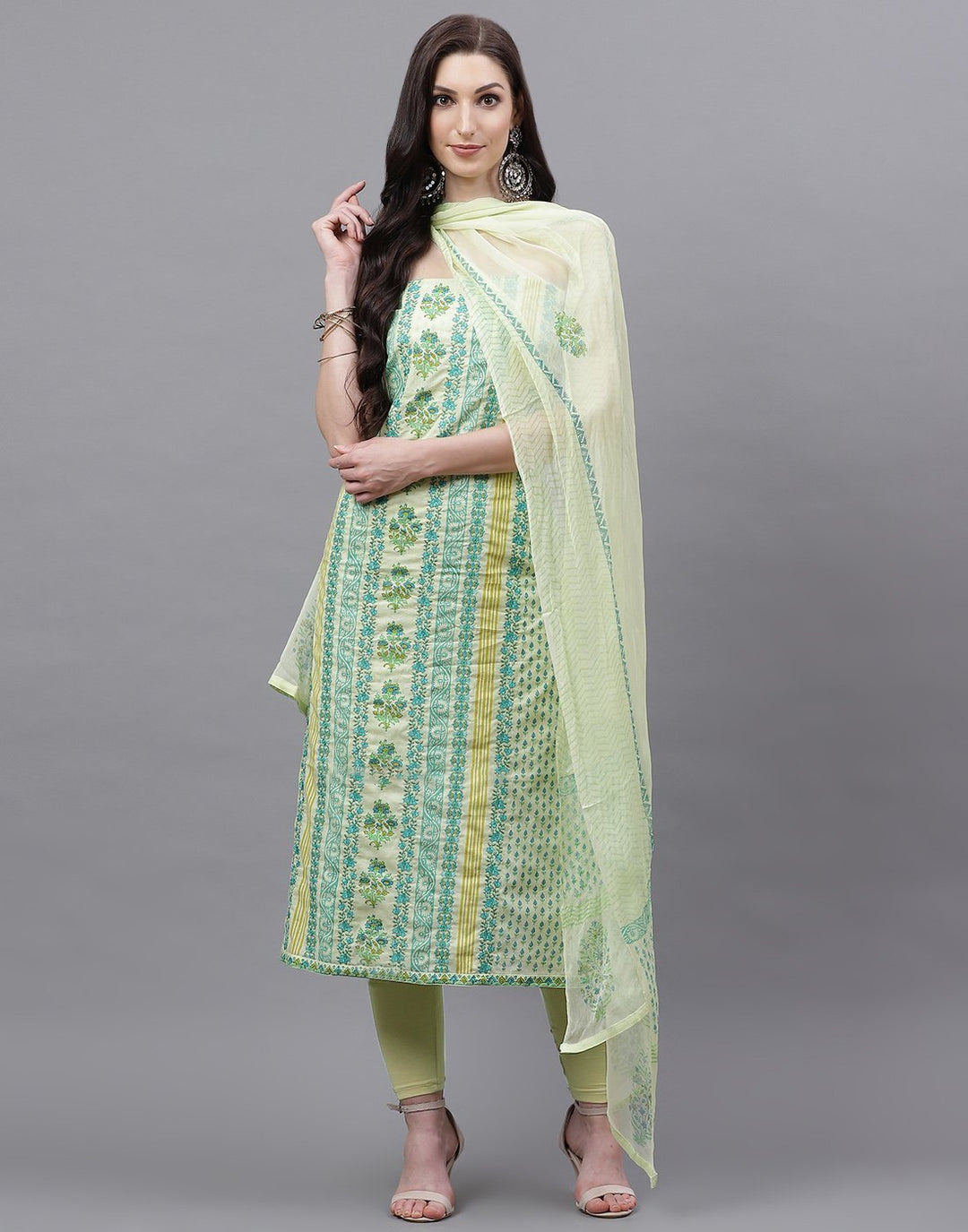 Cotton Printed Suit piece