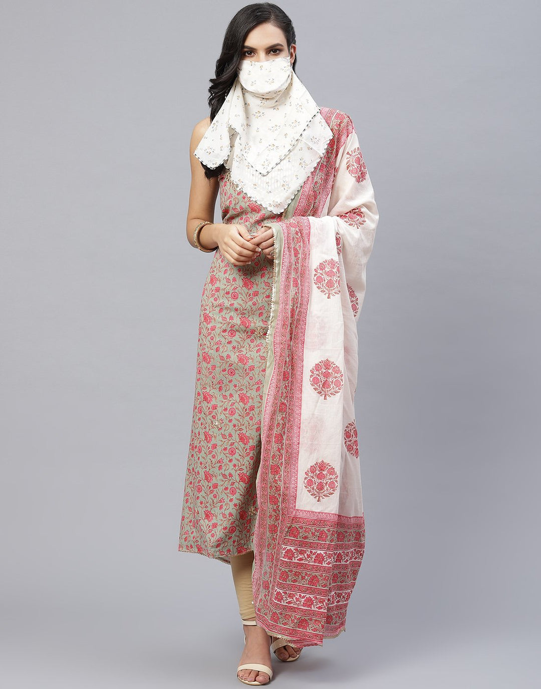 Cotton Printed Suit piece