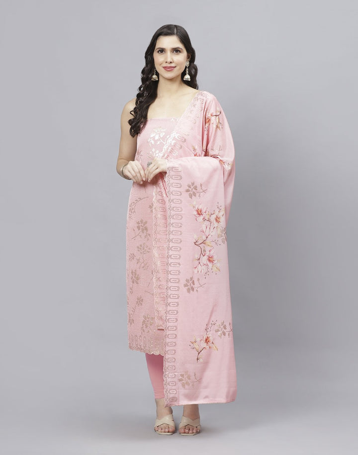 Embroidered Art Georgette Suit Piece
