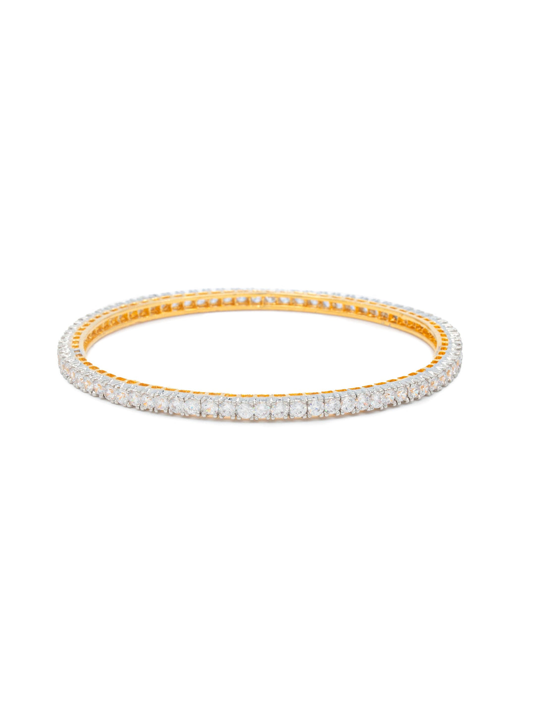 Golden &amp; White Bangle Set